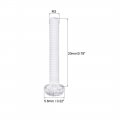 Uxcell M3x20mm Plastic Screws Pc Transparent Acrylic Phillips Cross Pan Hand Tighten Screw 50pcs