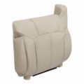 Secosautoparts Driver Side Bottom And Top Lean Back Leather Seat Cover Light Tan 522 Or 922 Compatible With Chevy Silverado