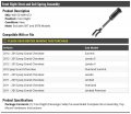Front Rig Passeng Sidetrut And Coil Spring Assembly Compatible With 2011-2015 Jeep Grand Cherokee Excludes S R T S R T 8 Models