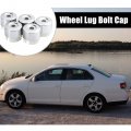 X Autohaux 5pcs Plastic Car Wheel Lug Nuts Bolt Cap Cover For Volkswagen Touareg 2004-2016 7l6601173a