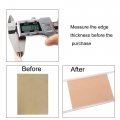 Uxcell Trim Seal Pvc U-seal Channel Edge Protector Sheet Fits 1-1 5mm 5meters 16 4ft Length 0 2 Height Transparent