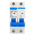 Baomain Miniature Circuit Breaker Mcb Nxb-63 C63 Ac 230v 400v 63amp 2 Pole Din Rail Mounting