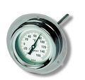 Cooper-atkins 2245-03-5 Bi-metal Thermometer With 3 5 Back Flange 2 Dial Size 6 Stem -40a F To 160a Temperature Range 