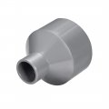 Uxcell Pvc Dwv Reducing Coupling Schedule 40 Gray 25mm X 63mm Socket 2pcs