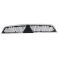 Front Grille Assembly For Mitsubishi Lancer 2008 2015 Chrome Shell With Black Insert Abs Plastic Mi1200255 7450a093 Fits Non 