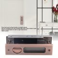 Pocket Sliding Prevent Th Rust Proof Single Hook Recessed Handle Bathroom For Kitchen Closet Family