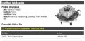 Front Wheel Hub And Bearing Assembly Compatible With 2005-2010 Dodge Dakota With 4-wheel Abs