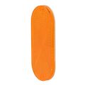 Amber Oblong Mountable Reflector For Trucks Trailers Rvs And Buses 99565 1 Pack Dot Sae Standards Universal Fit 