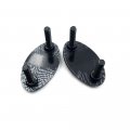 Httmt Mt222-015- Mirror Block Off Plates Compatible With 2005-2008 Kawasak Ninja Zx6r Zx6rr 636 Zx10r Carbon
