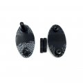 Httmt Mt222-015- Mirror Block Off Plates Compatible With 2005-2008 Kawasak Ninja Zx6r Zx6rr 636 Zx10r Carbon
