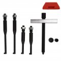 Steering Wheel Puller Set Heat Treated Anodized Carbon Steel Strong Strength Universal For Car