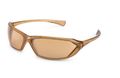 Gateway Safety 23cl5m Metro Ultra-stylish Eye Glasses Bronze Mirror Lens Caramel Frame 