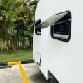 X Autohaux 14 Inch 196n 44lbs Gas Struts Shocks Lift Supports Lid Stay Black Car Rv Cabinet Camper Window Support