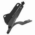 Hy1236130 Factory Style Car Engine Hood Hinge Assembly Compatible With Sonata 2011-2014 Driver Left Side Painted Black