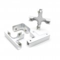 Gadpiparty 2pcs Fish Tank Glass Clamp Fixation Combination Clip Window Shade Rod Replacement Japanese Lamp Tricycle Push Bar