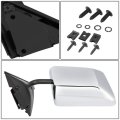 Auto Dynasty Gm1320102 Oe Style Manual Driver Left Side View Door Mirror Compatible With Chevy S10 Blazer Gmc S15 Jimmy 83-90