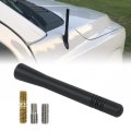 Al3z-1881-3a 2023 4 Inch Short Black Aluminum Antenna Mast Am Fm Replacement For 2022 Ford F150 Lariat Extended Cab Pickup