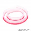 Kichvoe Vinyl Bulb Translucent Shower Door Seal Adhesive Bathroom Strip Gasket Water Retaining Tape For Indoor