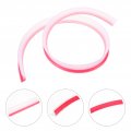 Kichvoe Vinyl Bulb Translucent Shower Door Seal Adhesive Bathroom Strip Gasket Water Retaining Tape For Indoor