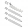 Deal Auto Electric Parts 4pcs Complete Left Right Front Rear Side Chrome Exterior Door Handles Pair For 03-08 Fx35 Fx45 08-13 