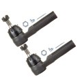 Premium Suspension Set Of 2 Front Outer Tie Rod End Compatible Fit For Pontiac Bonneville 1987-1999 