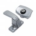 Camper Locking Entry Door Handle Silver Lock Latch Pop Up Rv Trailer New 