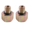 Jeenda 2 Sets Turbo Oil Supply Fitting Connectors For Dodge Ram 6bt 5 9l Cummins 12v Holset Hx35 1989-1998 Engines 