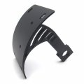 Htt Motorcycle Black Vertical Curved Mount License Plate Bracket Tag Holder For Kawasaki 1998-2005 Zx-r6 2003-2014 Zx-6r Rr 636 