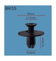 Autobahn88 Door Trim Panel Clip Compatible With Buick Oem Pack Of 20