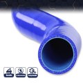 Silicone Radiator Hose Kit For 1999-2014 Silverado Sierra Suburban Tahoe Yukon Gm Blue With Clamps