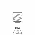 Ge Led Light Bulbs 60 Watt Soft White G25 Globe Clear Medium Base 2 Pack