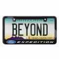 Ipick Image Made For Ford Expedition Black Real 3k Carbon Fiber Glossy Finish License Plate Frame