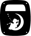 Jeeptails Moon Fairy Tail Lamp Light Covers For Jeep Wrangler Tj And Yj Black Set Of 2 
