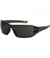 Captain 250-46-0021 Rimless Safety Glasses With Gray Temple Lens And Anti-scratch Fogless Coating