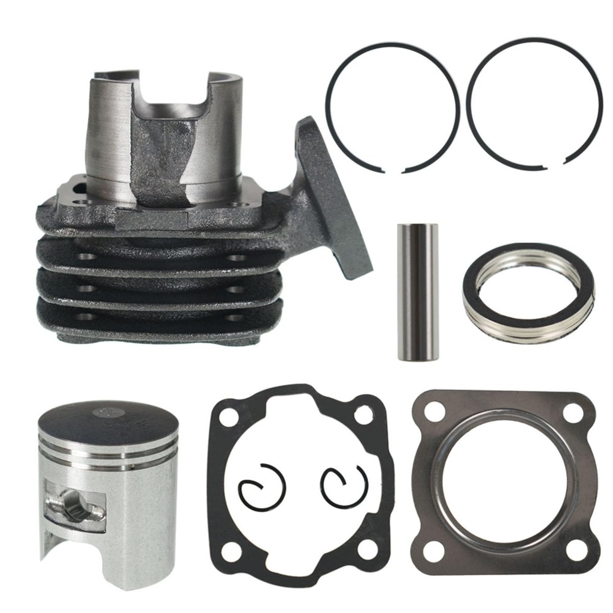 Motorcycle Cylinder Piston Top End Kit Replacement For Spree Nq50 12251-gn2-000 12191-gk8-010 1984-1987