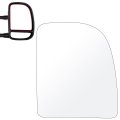 Towing Mirror Glass Right Side Upper Flat Non Heatedor 1999 2016ord 250 F 350 F 450 F 550 Super Duty And 2000 2005 Ford
