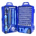 115 In 1 Multifunctional Repair Screwdriver Kit Chrome Alloy Steel Set Ideal For Phone Watch Computer A