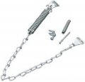 Wright Products V11 Steel Screen And Storm Door Chain Stop-absorbs Shock From Wind Zinc 