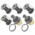 Caltric 2x Front A-arm Pivot Bushing Ball Joint Kit Compatible With Can-am Canam Commander 1000 2012-2015 1000r 2018-2020