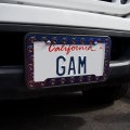 The Flash Movie Logo License Plate Tag Frame
