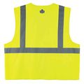 Glowear 85hl Ansi High Visibility Lime Solid Reflective Safety Vest Class 2 With Hook And Loop Closure 4xl 5xl 2 In Tape Unisex 