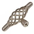 Gliderite Hardware 3051-sn-10 3 Inch Diameter Satin Nickel T-handle Cabinet Knob 10 Pack 