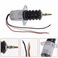 Fuel Shut Off Solenoid Valve Am124379 Replacement For John Deere 415 425 445 455 F915 F925 F935