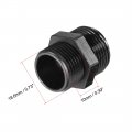 Uxcell Pg11 Cable Gland 6 Holes Waterproof Ip68 Nylon Joint Adjustable Locknut For 1 4-2 1mm Dia Wire
