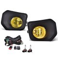 Driving Fog Lights Bumper Lamp Bezel Kit For Toyota Tacoma 2016-2021 812200w040 To2592124 812100w050 To2593124-yellow 