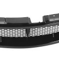 Front Grill Gloss Black Mesh Bumper Upper Grille For G35 2 Door Coupe 2003-2007