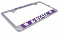 Elektroplate All Metal License Plate Frame Kansas State