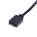 Uxcell Argb Splitter Cable With 3p Connector For 5050 3528 Led 1 To 2 Female 30cm 3 Set