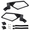Sautvs Adjustable Folding Side View Mirrors For Honda Talon 1000r 1000x4 2019-2023 Rear Fit 2 Roll Bar 1000x Commander Viking