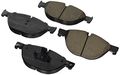 Ceramic Rear Brake Pad Set Eur1409 For Truck Grey Color 